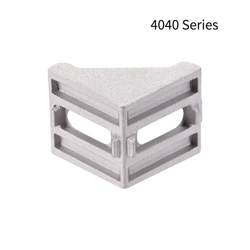 sourcing map Inside Corner Bracket Gusset, 40mm x 40mm for