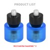 Motorcycle Crash Bar Decorative Wheel M12 Screw Kit for Engine