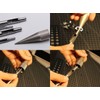 Emery Round Hole Punch Edge Sharpener Handmade DIY Leather Manual