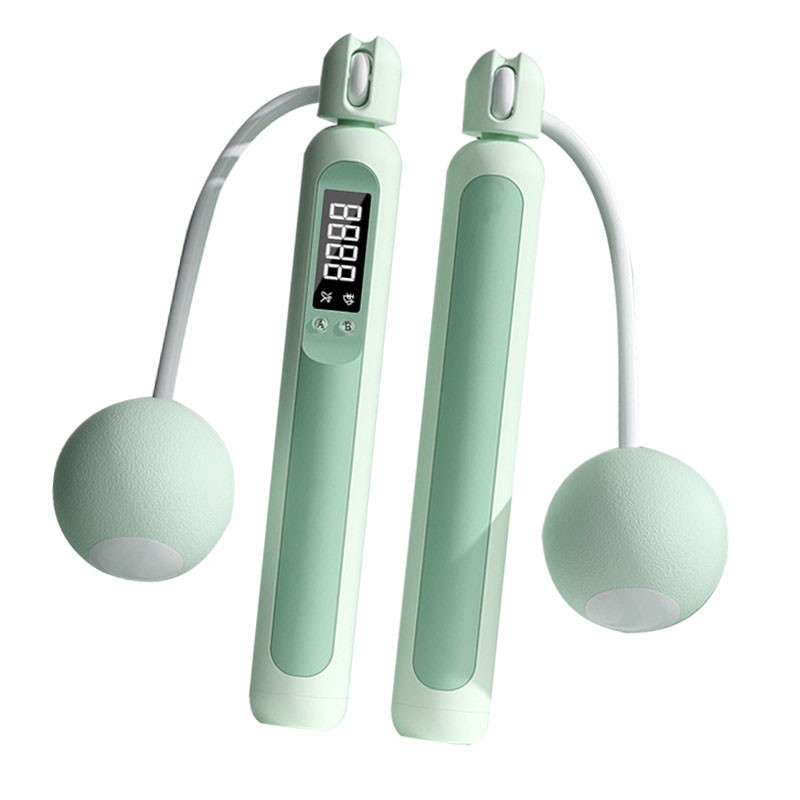 Jump Rope with Counter Rechargeable Cordless Weighted Smart Skipping Rope