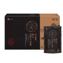 CJ Hanppuri Black Ginseng Jicheonbo Jinnok 60ml 30 sachets 9 capsules black ginseng essence / CJ 한뿌리 흑삼 지천보 진녹 60ml 30포 구증구포 흑삼진액