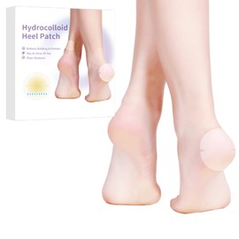 Blister Bandages for Feet 10 Pcs Hydrocolloid Gel Cracked Heel Repair Bandage for Prevention & Recovery