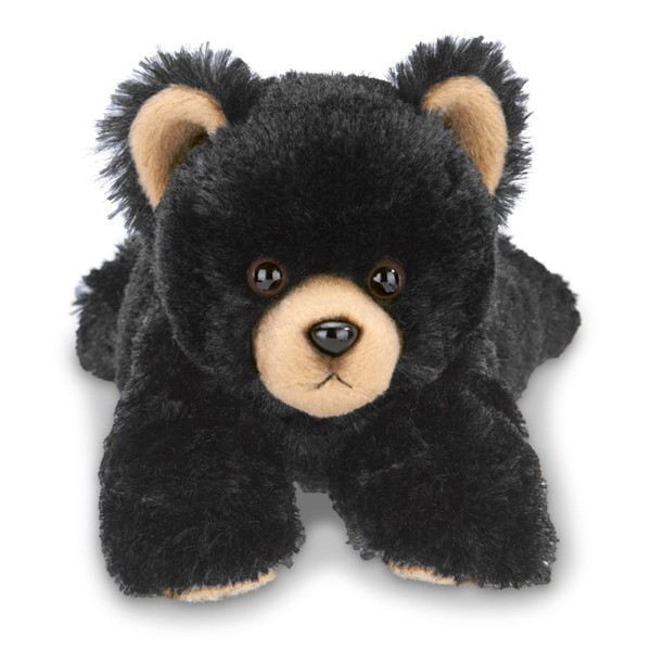 Bearington Lil' Smokie Small Plush Stuffed Animal Black Bear, 9 Inches