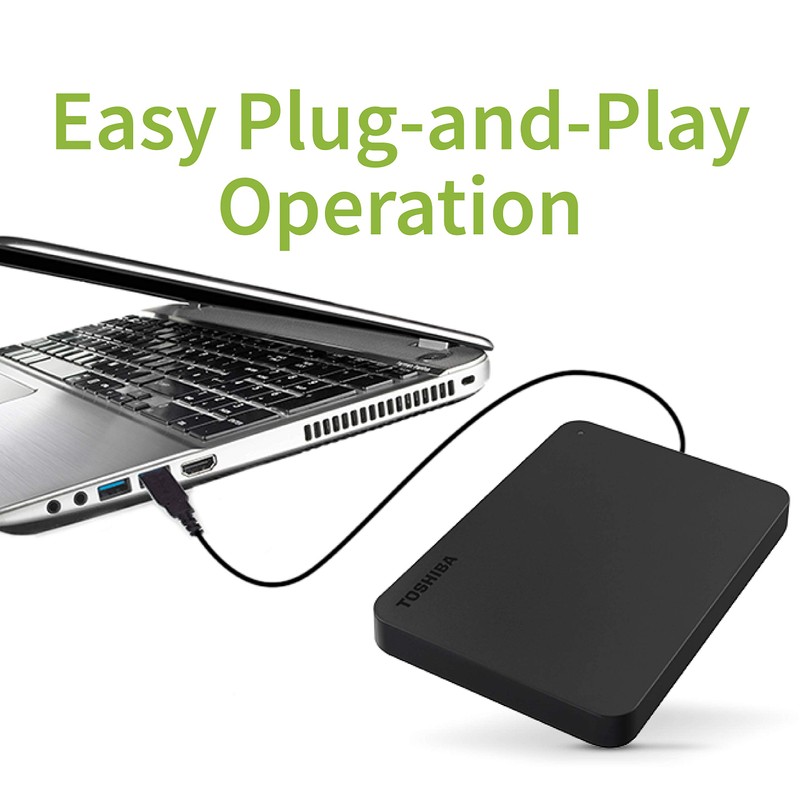 Toshiba 4TB Canvio Basics Portable Hard Drive Storage