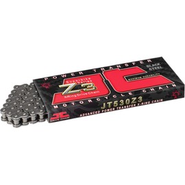 Jt Drive Chain JTC530Z3-118RL 530 Z3 Heavy Duty Expert Series X-Ring Sealed Drive Chain - 118 Links - Steel
