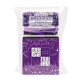 Purple root soap 3.5 oz (100 g) (with original lather net) x 10 pcs