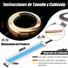 60cm Par Tira Led Drl Flexible Direccional Secuencial Auto