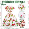 Cholemy 30 Pcs Christmas Large Cellophane Gift Basket Bags 19.7"