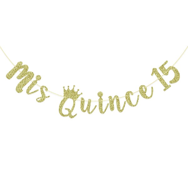 Mis Quince 15 Banner, My 15th Birthday Party Decorations, Quinceanera