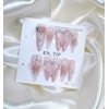 Rose Jewel Heart Handmade Nail Tips - Ballerina / 로즈