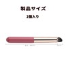 ZHEJIA Lipstick Brush, 2 Pieces, Soft Lipstick Lip Brush, Makeup