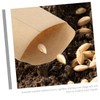 SUPVOX 100pcs Envelopes for Seeds Small Packets Portable Garden Breeding