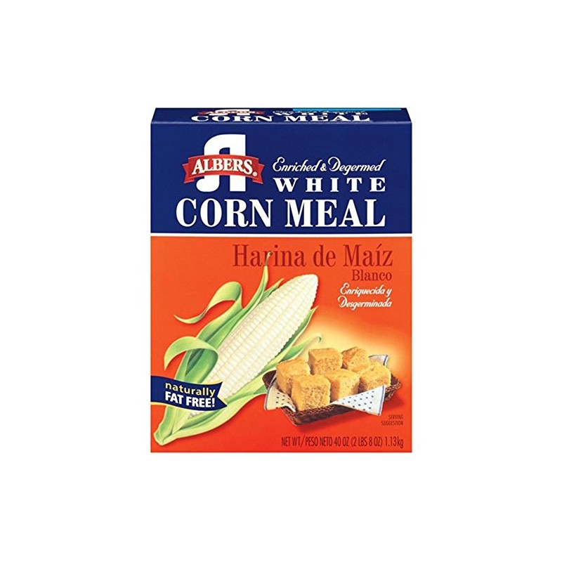 Albers White Corn Meal 40oz (Pack of 4)