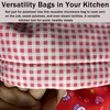 Reusable Microwave Potato Baking Bags, 2 Pack, 10.5 x 8.5