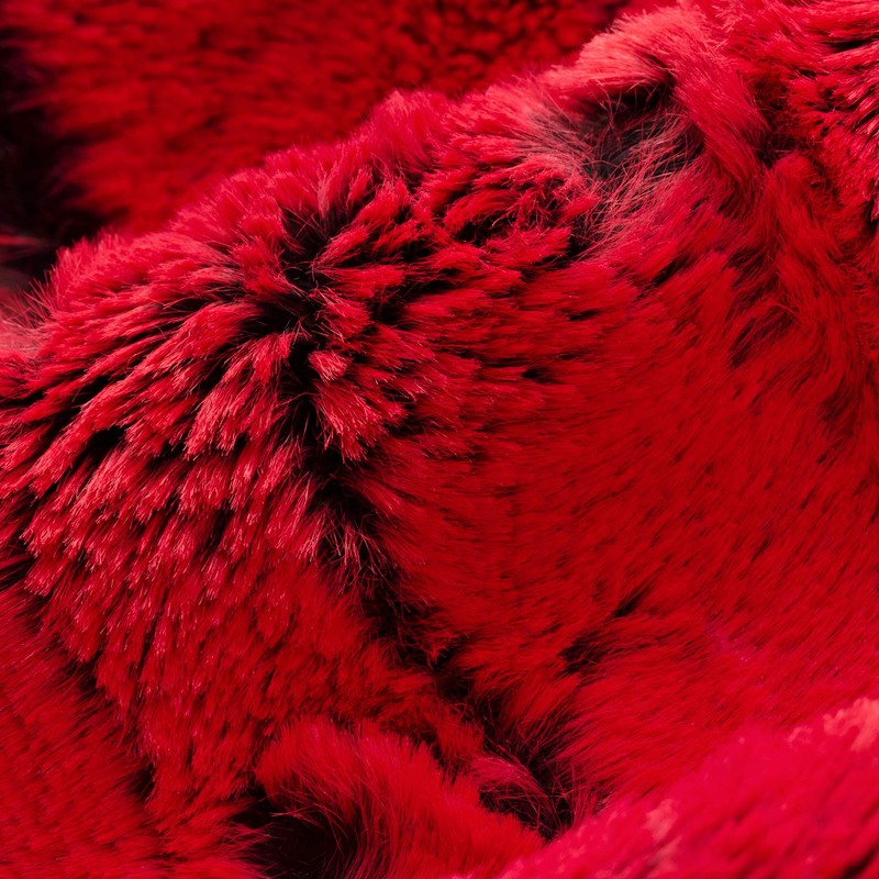 Shannon Minky Luxe Cuddle Forest Fox Cardinal Fabric by The