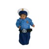 Rubies Costume Co Newborn (0-9mo)- Policeman Bunting w/Hat (Diff than