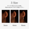 VOTRE COUTURE 3 Row Pearl Earrings, Grand Premium Hook Earrings,