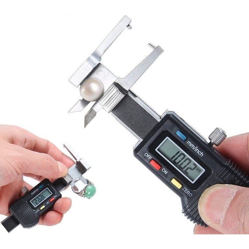 Electronic Digital Caliper, 1.5V Stainless Steel Micro Electronic Digital Display