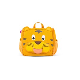 Affenzahn Wash Bag for Children Aged 1-3 Years, Children in Nursery, Customisable Yellow