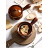 LE TAUCI French Onion Soup Bowls, 16 Ounce Ceramic Soup