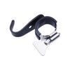 Chinflly Tube Hook,Stainless Steel Adjustable Shelf Pole J Hooks Fit