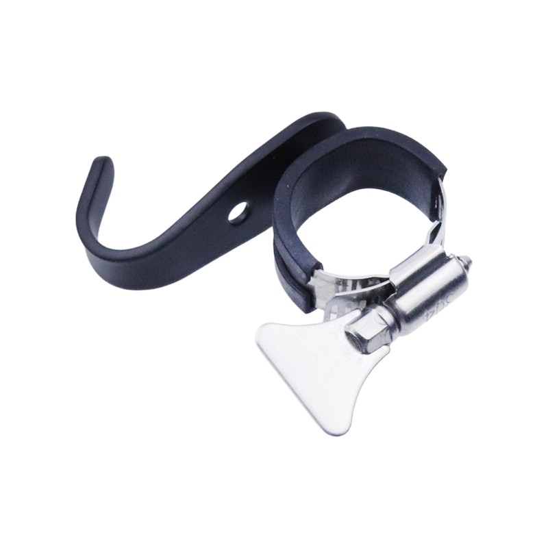Chinflly Tube Hook,Stainless Steel Adjustable Shelf Pole J Hooks Fit