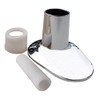 LASCO 03-1627 Chrome Plated Screw Stop Tub and Shower Flange