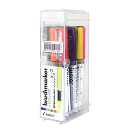 KARIN Brushmarker JUNIOR 11 basic colours +1 blender set