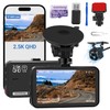 Dash Cam Front and Rear, Dashcam WiFi/APP Control Car Camera