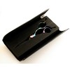 Moustache Scissors, Moustache Grooming Scissors, Extremely Sharp – Multicoloured, 13 cm, with Case