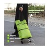 Lotus Trolley Bags for Shopping Cart,Height Under 67 Inches,Foldable Cart