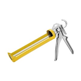 SEIWEI 9.84 Inch Caulk Gun with Comfortable Handle, High-Thrust, 360 Degree Adjustable for Home Decoration, DIY Window Glass Glue Sealing