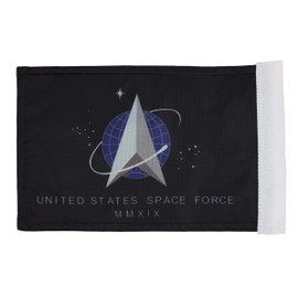 Hot Rides Durable Sleeve Boat Car Motorcycle Flag For Car and Boat Space Force MMXIX 6 x 9 Inch