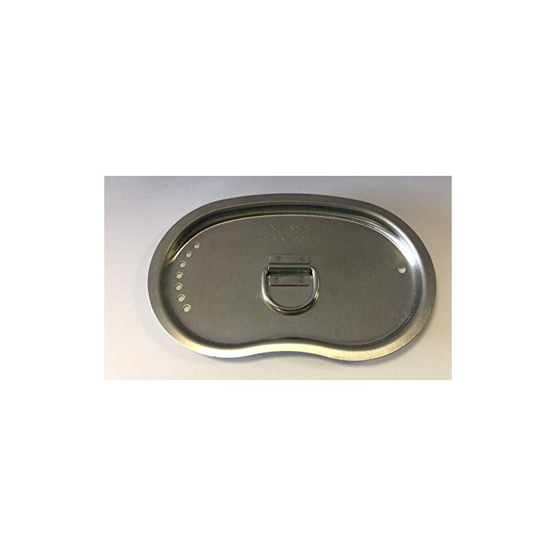 G.A.K Stainless Steel Vented Lid for 1 Qt. Canteen Cup