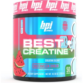 BPI Sports  BEST Creatine  6 Formas Avanzadas de Creatina  Betaína  300 gr  50 Servicos (Watermelon Cooler)