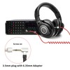 YACSEJAO Replacement Audio Cable 3.5mm to 3.5mm and 6.5mm Replacement