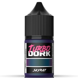 Turbo Dork Skyrat TurboShift Acrylic Paint 22ml Bottle - Water-based Non-Toxic Metallic Color Shifting Paint