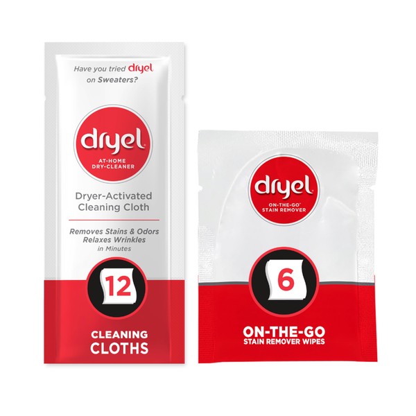 dryel At-Home Dry Cleaner Refill, New and Improved, Gentle Laundry