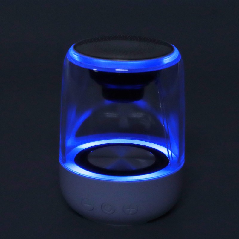 LED Bluetooth Speaker Wireless Stereo Speaker with 7 Light Modes