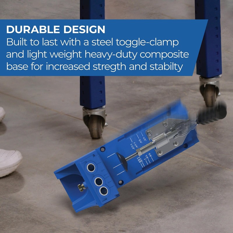 Kreg K4 Pocket Hole Jig - Adjustable, Versatile Jig for