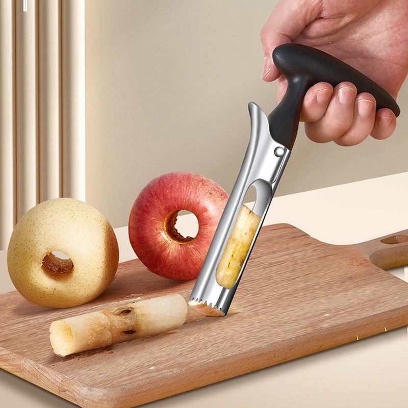 Apple Slicer & Corer Set, Stainless Steel Apple Slicer, Apple