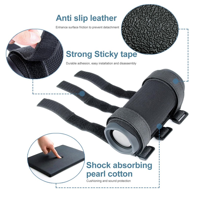 Adjustable Speaker Strap Holder Portable Speaker Mount for Golf Bike