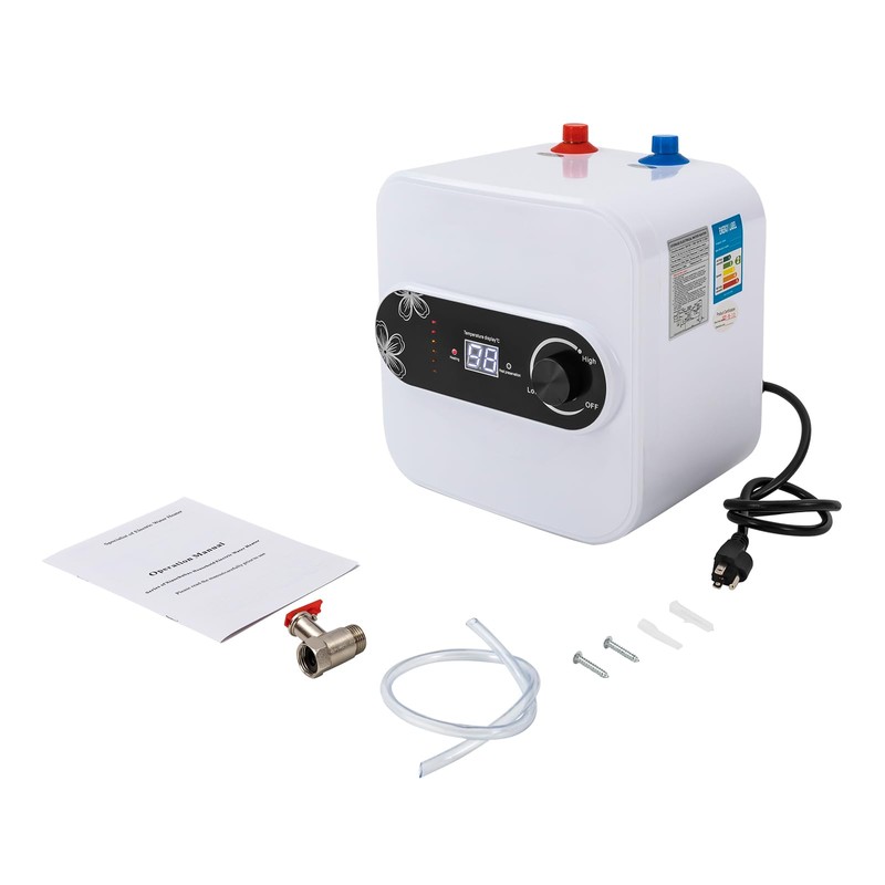 Electric Mini-Tank Water Heater, 110V 2.1 Gallons 1.5KW Instant Hot