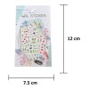 1000 Stickers Para Uñas Nail Sticker Paquete 12 Pzas