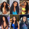 Mslily Deep Wave Hair Bundles Water Wave Brazilian Curly Wave