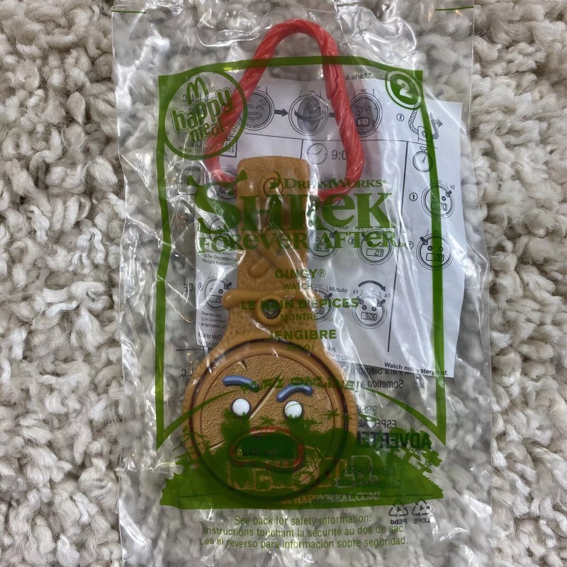 McDonald's 2010 Shrek Forever After McDonalds Toy Watch - Gingy