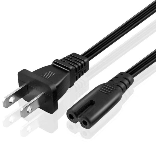 Unbranded 2-Prong AC Power Cord Fit For ONN. 100008736 JBL