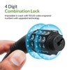 Combination Bike Lock Bicycle Locks High Security 4 Digit Motorbike