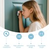 Door Viewer with Privacy Cover 14mm Doors Peephole 220° Wide