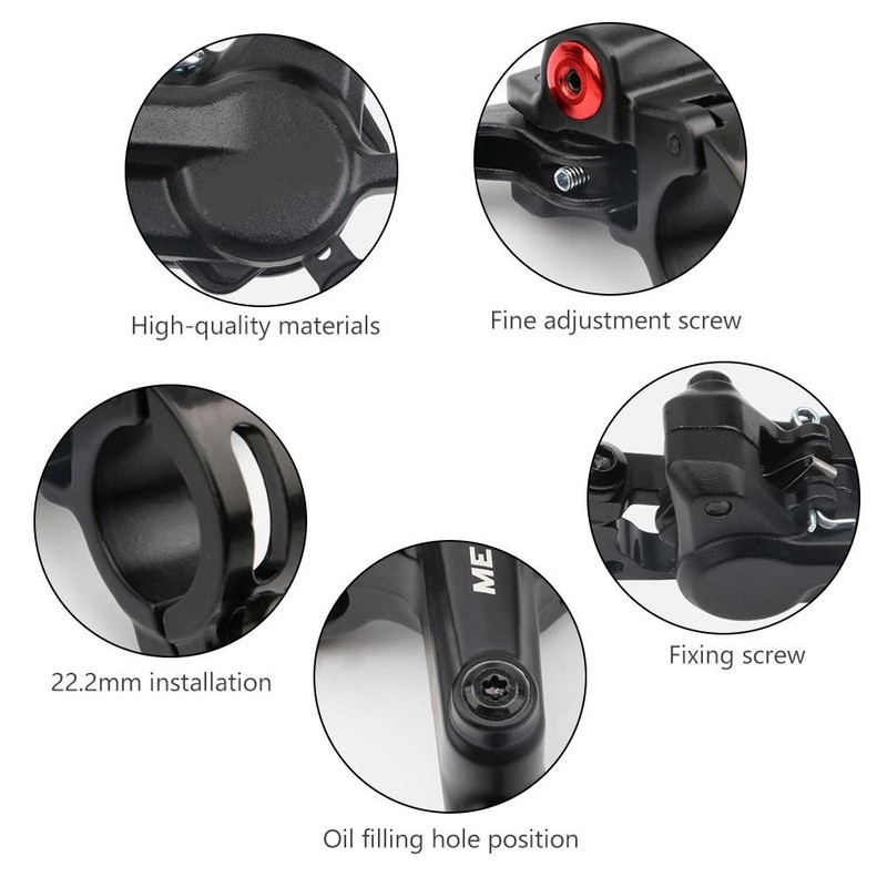 MTB Hydraulic Disc Brakes Aluminum Alloy Hydraulic Brake Set Bike